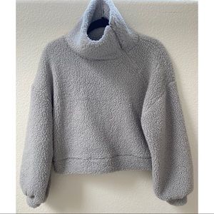 Express Cozy Zip Sweater